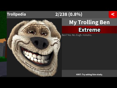 How to get my trolling Ben in find the troll faces!