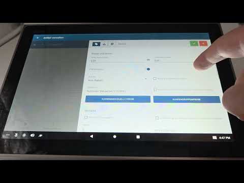 Artikelpflege bei JTL-Pos