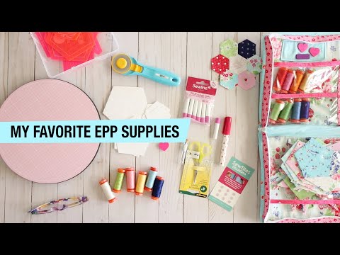 How To English Paper Piece // Part 1 // EPP Supplies