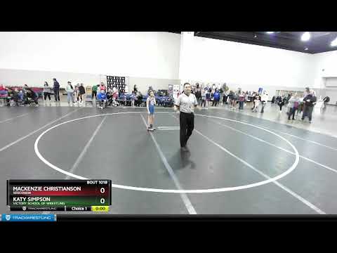 75-79 Lbs Round 2 - Katy Simpson, Victory School Of Wrestling Vs Mackenzie Christianson, Wisconsin