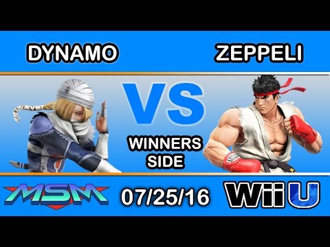 MSM 59 - A2 | Dynamo (Sheik) Vs. Zeppeli (Ryu) Winners Side - Smash Wii U
