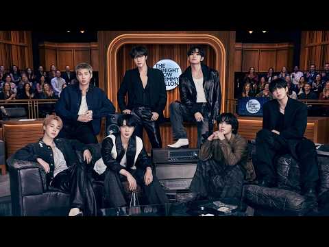 🔴Live Exclusive! BTS OT7 Drops an Unexpected Surprise on The Tonight Show Starring Jimmy Fallon