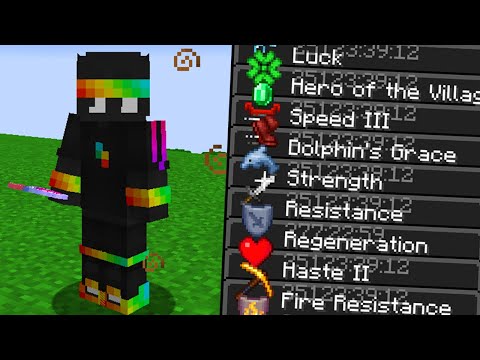 I abused illegal potions in Minecraft… [Lifesteal]