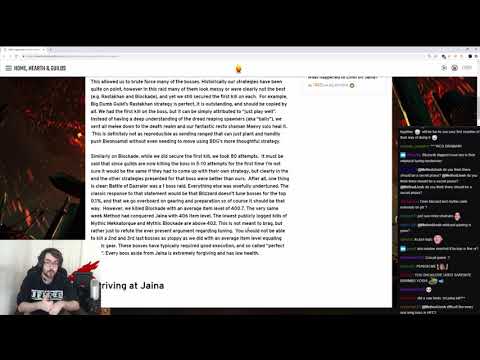 MethodJosh reacts to "What happened to limit on Jaina?"