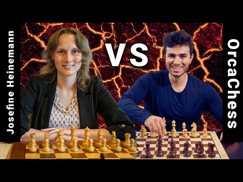Orca in Gefahr! 🔥 | WGM Josefine Heinemann vs OrcaChess | Schach-Match