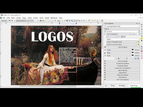 SCRIBUS - Lesson 16 - Creating a Magazine, Magazine Cover, Pages, Editing, Pictures