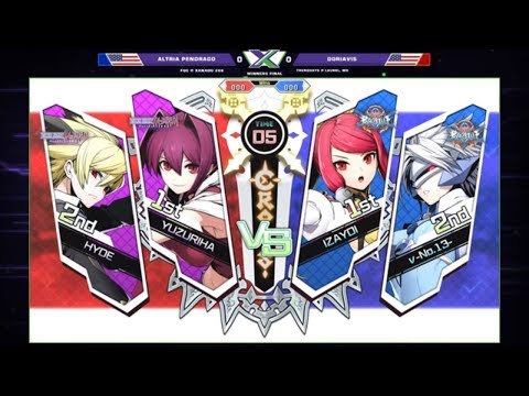 F@X 266 BB:CTB -  Altria Pendrago Vs.  Doriavis - Blaz Blue Cross Tag Battle Winners Finals