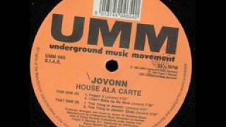 Jovonn - I Can't Make Up My Mind (1993)