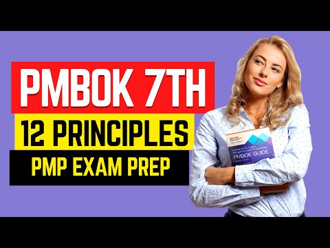 PMBOK Guide 7th Edition (12 Principles) for PMP Exam - 13 Minutes Flat
