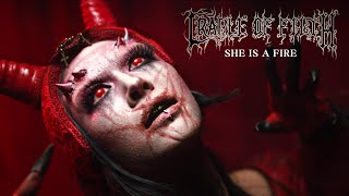 Musik-Video-Miniaturansicht zu She Is A Fire Songtext von Cradle of Filth