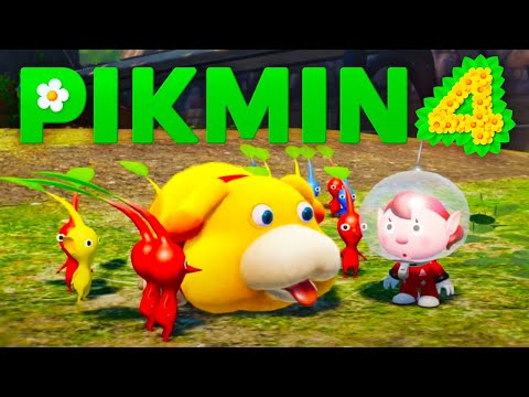 Pikmin 4 - Full Game 100% Walkthrough (No Deaths)
