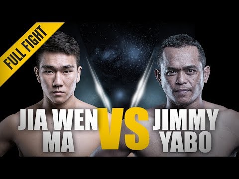 ONE: Full Fight | Ma Jia Wen vs. Jimmy Yabo | Blistering Combinations | August 2016