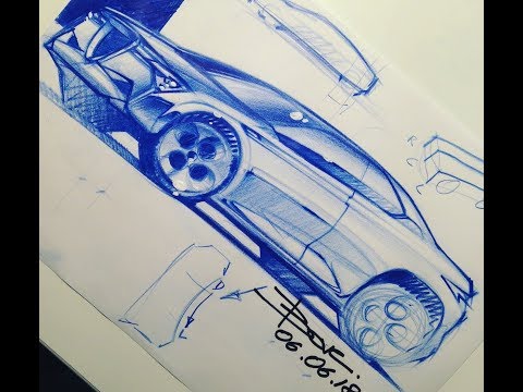 Car Sketching Tutorial P27