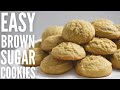 SIX Ingredient Cookies Recipe Easy 20 Minute Brown Sugar Cookies