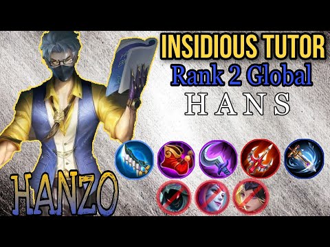 No-one can stop Me | Rank 2 Global Hanzo by H A N S | Mobile Legends |