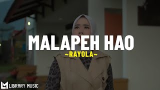 Download lagu Rayola - Malapeh Hao (Lirik Lagu) Lapuaknyo dahan nan mati..  Salapuak cinto ka badan diri.. mp3