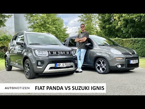 Fiat Panda oder Suzuki Ignis? Kleinwagen im Vegleich | Test | Review | 2021