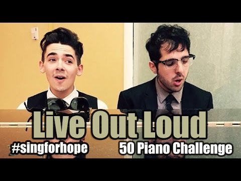 Live Out Loud - These Machines (Sing For Hope 50 Piano Challenge)