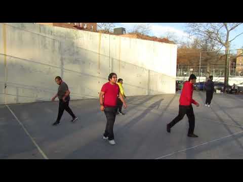 Hoover Park - Steamball - Anthony & Ivo vs Alejo & Marlon - Pick Up Doubles Handball - 11.24.2023