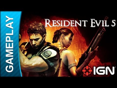 Resident Evil 5 - Village Ambush Part 2- Gameplay