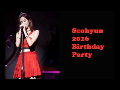 [Audio] Seohyun 2016 Birthday Party - Live Singing Segment