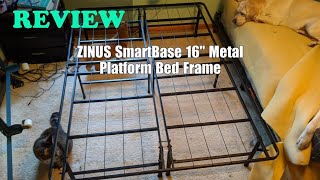 ZINUS SmartBase 16-Inch Metal Bed Frame Review 2025: Sturdy, No Box Spring Needed