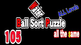 Ball sort clearance puzzle 105