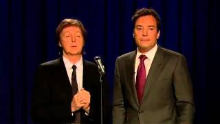 Scrambled Eggs Yesterday by Paul McCartney and Jimmy Fallon