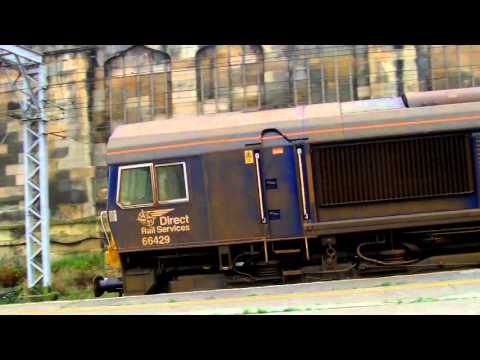 66422 & 66429 at Carlisle Station. 14/11/15