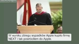Steve Jobs - wystąpienie na Uniwersytecie Stanford