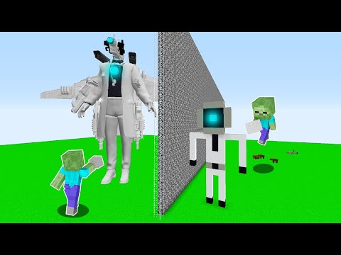 YAPI KAPIŞMALARINDA ARKADAŞIMI SCIENTIST CAMERA MAN İLE TROLLEDİM 😱 - Minecraft