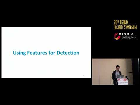 USENIX Security '17 - Detecting Credential Spearphishing in Enterprise Settings