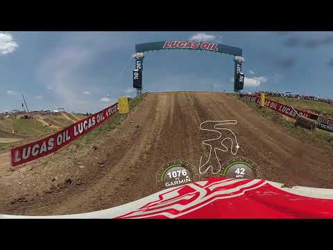 High Point 2018: Onboard with Blake Baggett (Moto 1)