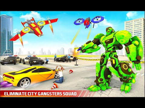 Police Robot Car Game: Transform Drone Robot Games Roadster Inc - 3D Games Action Latest Update 2