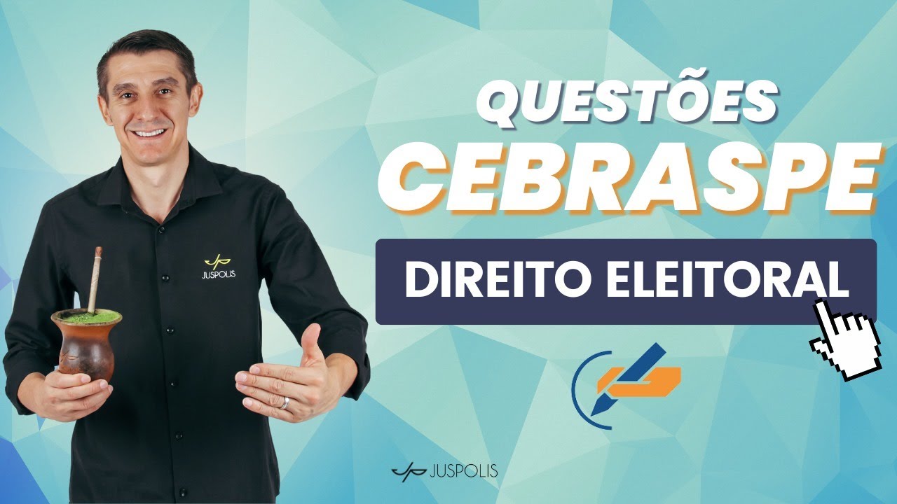 DIREITO ELEITORAL em QUESTÕES - 50 minutos resolvendo questões CEBRASPE - Professor Franco
