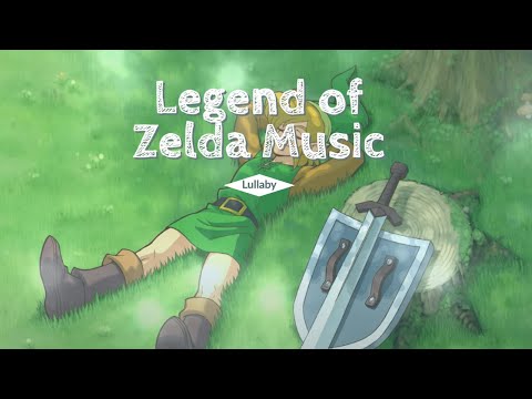 Legend of Zelda relaxing music 8 hours🎵: Ocarina of Time Lullaby with Ambience - Sleep Music
