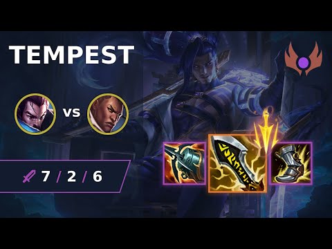 [ Tempest ] Yasuo BOT vs Lucian | NA MASTER | LOL Season 2024