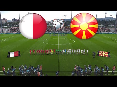 MALTA vs NORTH MACEDONIA / UEFA EURO 2024 QUALIFIERS MATCH 2023