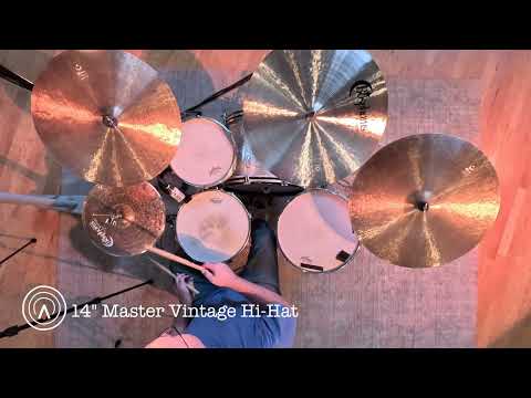 Bosphorus 14" Master Vintage Series Hi-Hat Cymbals image 11