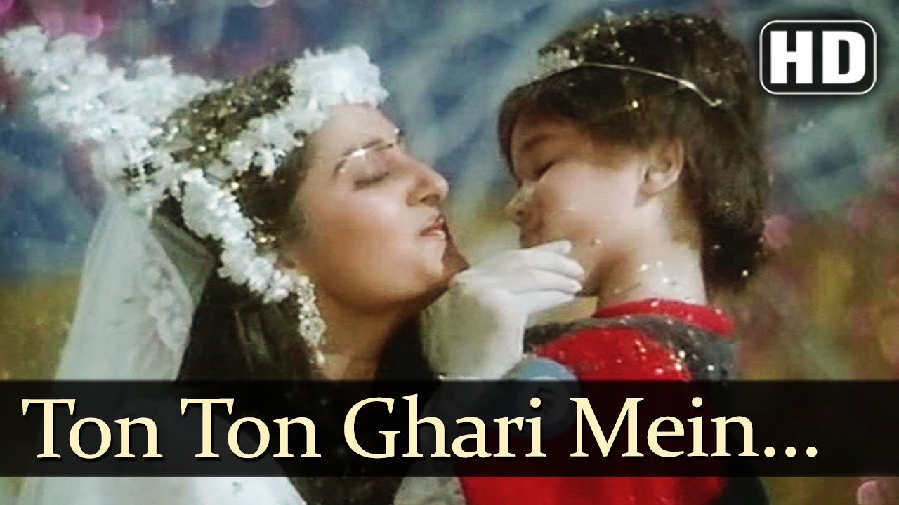 Tan Tan Ghadi Mein Baj Gaye Dus Lyrics | Aulad | Kavita Krishnamurthy | Laxmikant Pyarelal