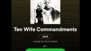 #Repost #from @therealfaithevans  #NowPlaying on @Spotify &#39;Ten Wife Commandments&#39; by Faith Evans &amp; T