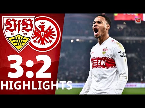 VfB Stuttgart - Eintracht Frankfurt | 3:2 | Highlights | Bundesliga, 17. Spieltag 2025/26