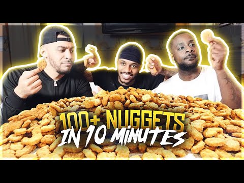 100+ CHICKEN NUGGETS IN 10 MINUTES