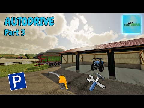 AutoDrive - Parking, Auto-Repair & Fuel Features! | Farming Simulator 22