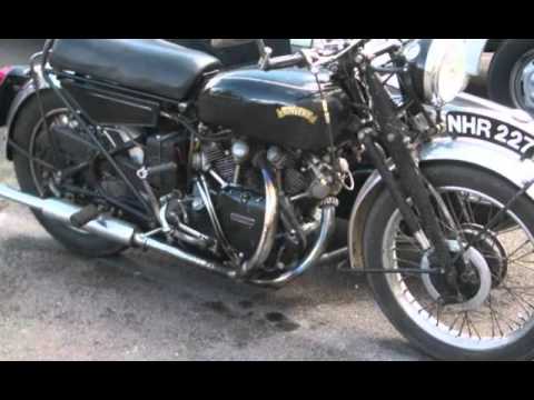 Vincent Black Shadow Pictures