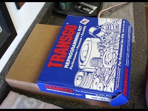 Turbo-Hydro 400 TRANSGO 400-1&2 shift kit install (part1)