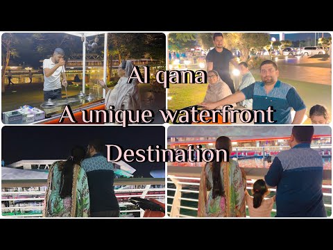 Al qana | A unique waterfront destination | Turkish icecream |mummy ne toh cone he tod de😱| azmeena