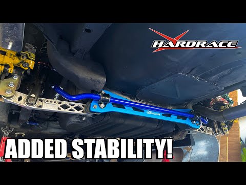 K SWAP INTEGRA GETS HARDRACE SWAY BAR (INSTALL)