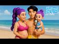HUNTR X GOLDEN K Pop Demon Hunters A Dream Day At The Beach With Pregnant Mira Jinu Their Baby