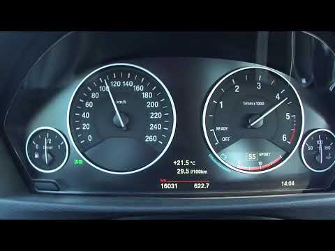 BMW 318dA LCI Acceleration